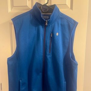 Mens large IZOD blue vest